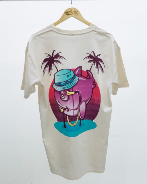 The Cruizers "Island Festival" Cream T-Shirt